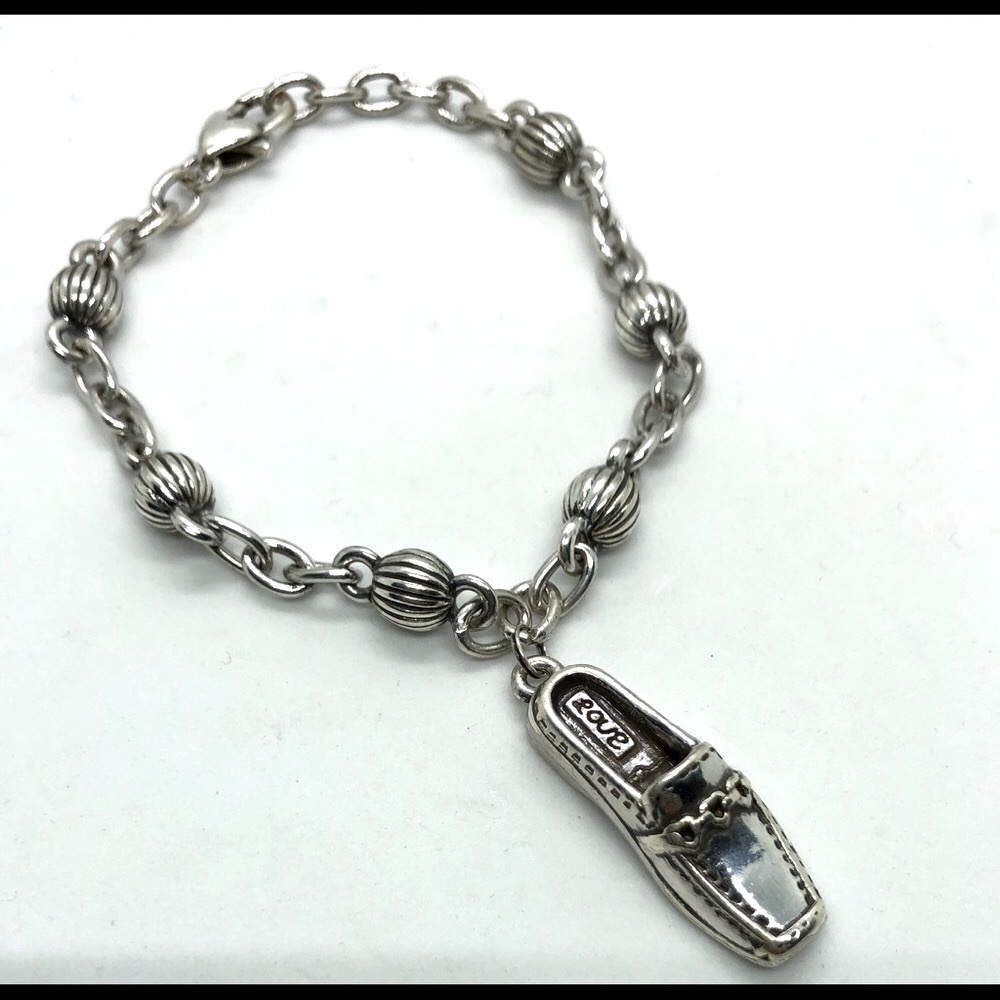 VINTAGE BRIGHTON Shoe Charm Bracelet